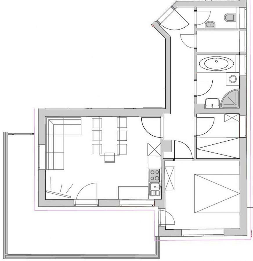 Holiday Home Zillertal - Haus Gigl Bruck am Ziller ภายนอก รูปภาพ